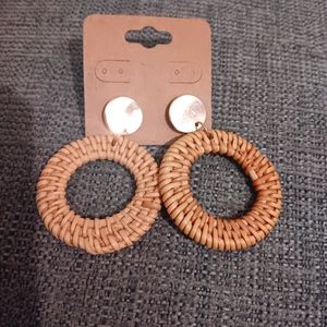 Wicker Style Earrings